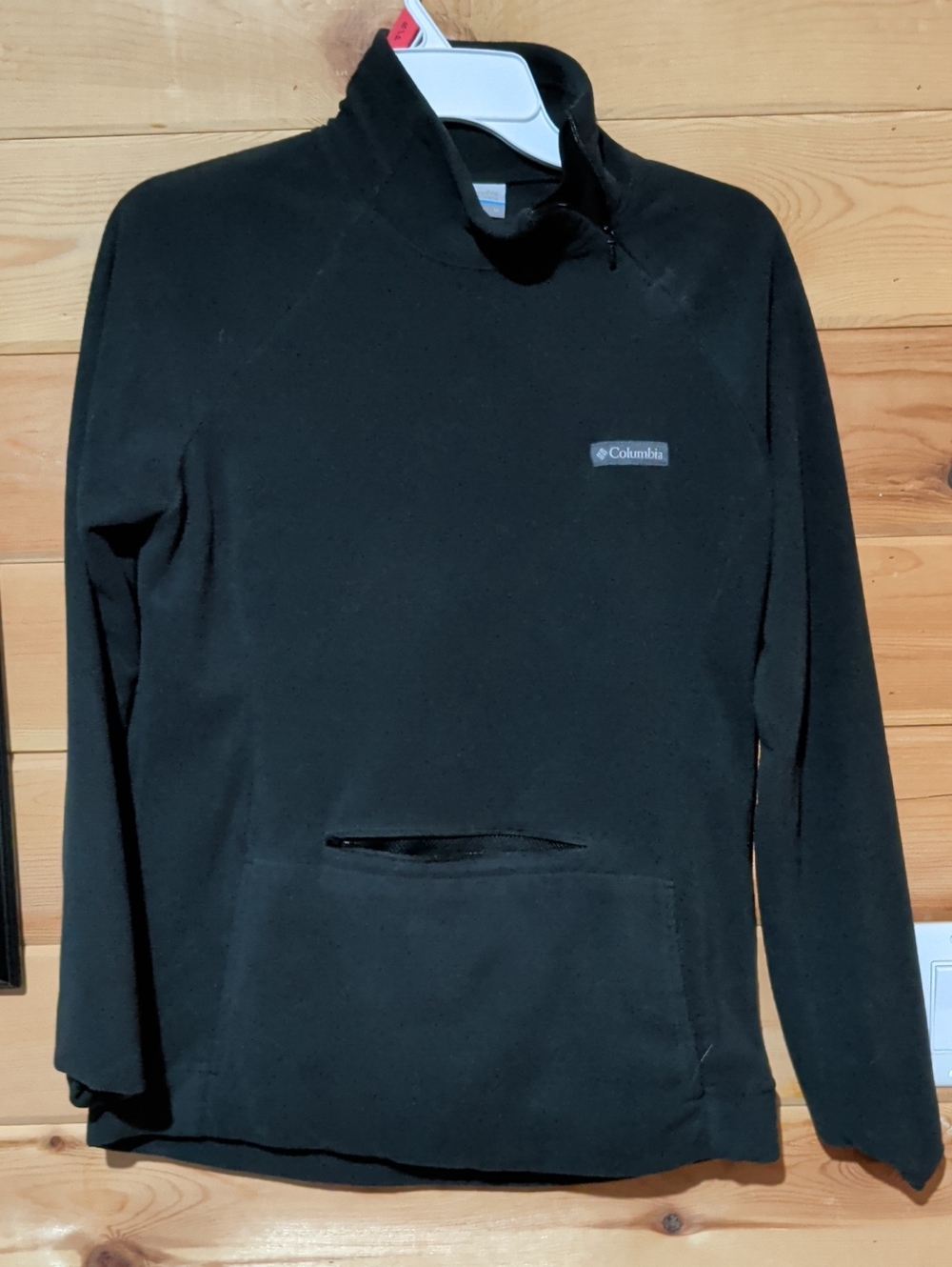 Columbia Women's Black Quarter-Zip Fleece Pullover